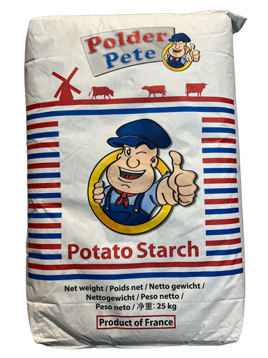 [TPSPP] Polder Pete Potato Starch 25KG 小风车法国土豆淀粉25公斤